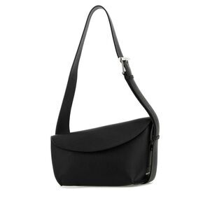 Alexander Mcqueen Men Black Large Sling T-Bar Crossbody Bag